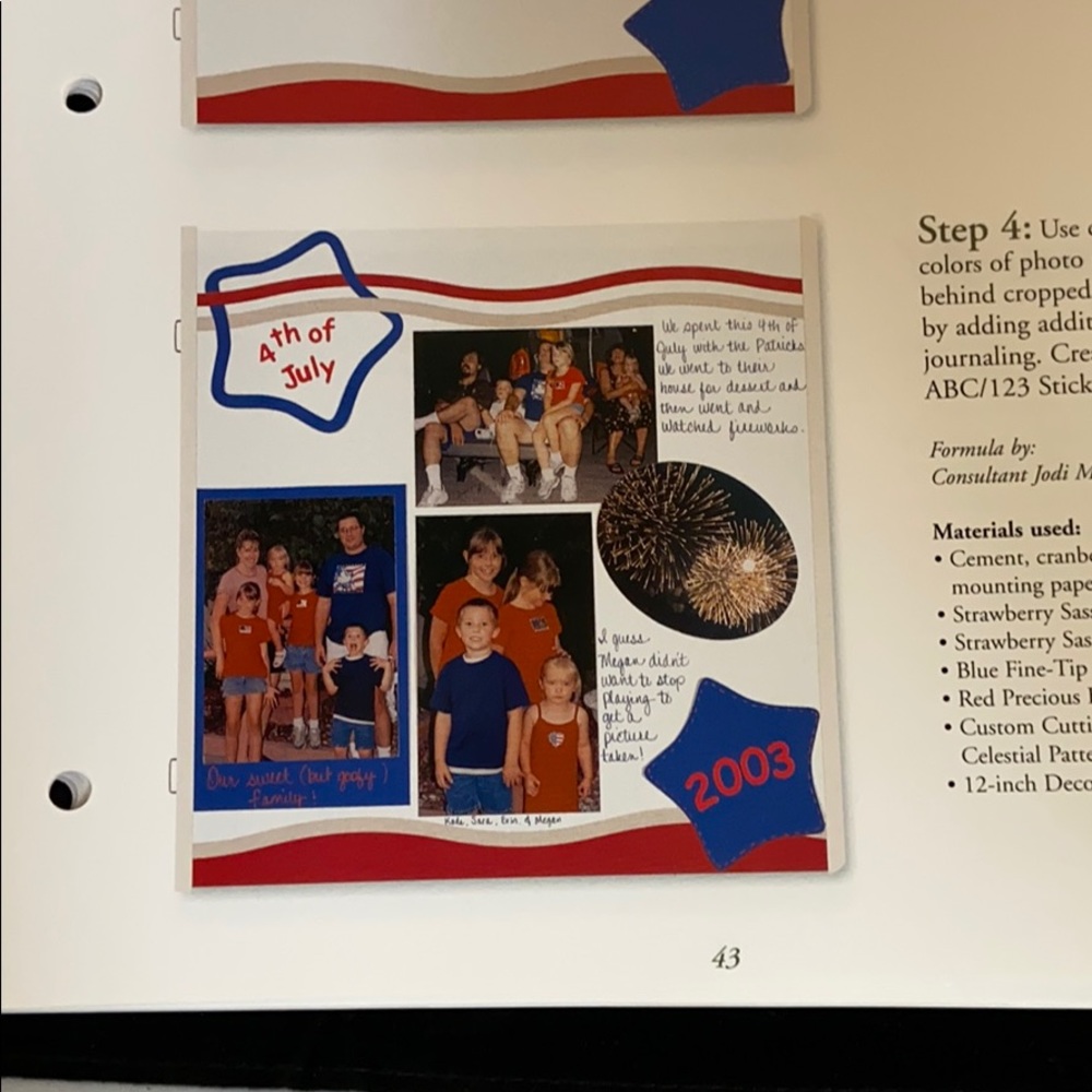 Creative Memories Fast Formulas Idea Book - Picture 6 of 6
